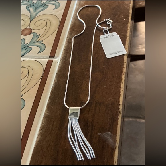 NWT Apt. 9 sterling silver necklace - Picture 6 of 8